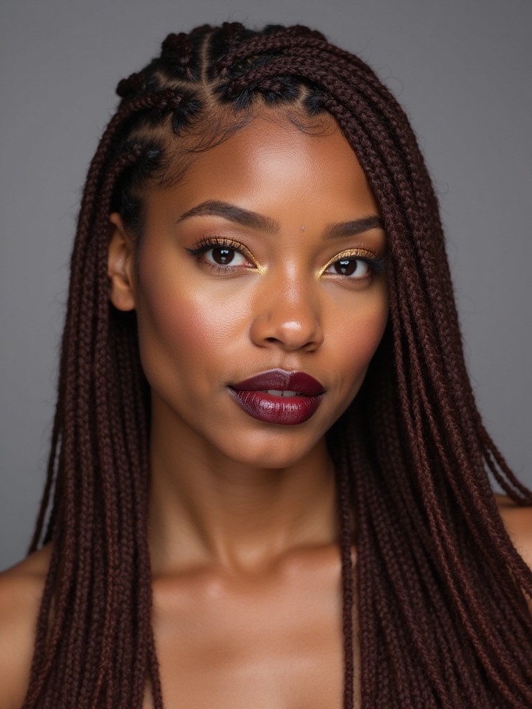 cultural expression through micro braids