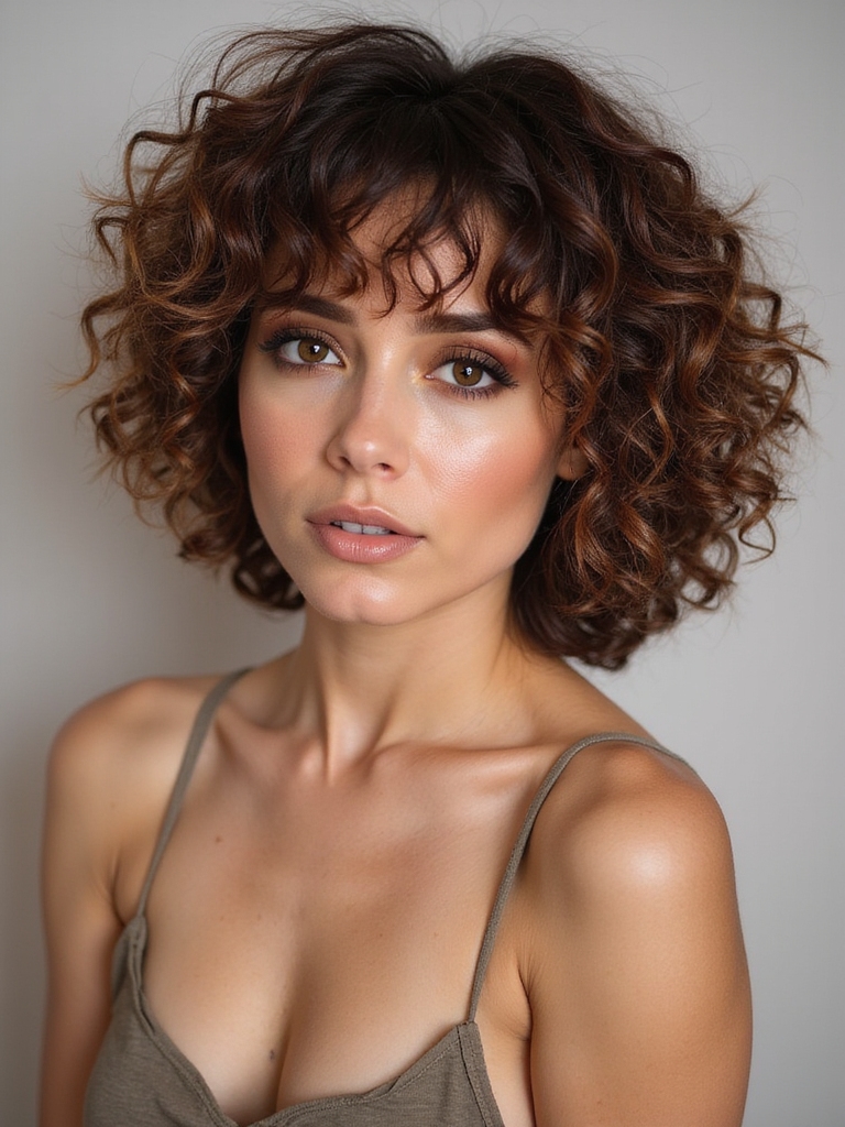 curly bob styling tips