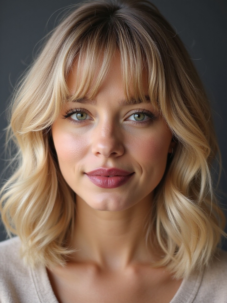 curtain bangs styling tips