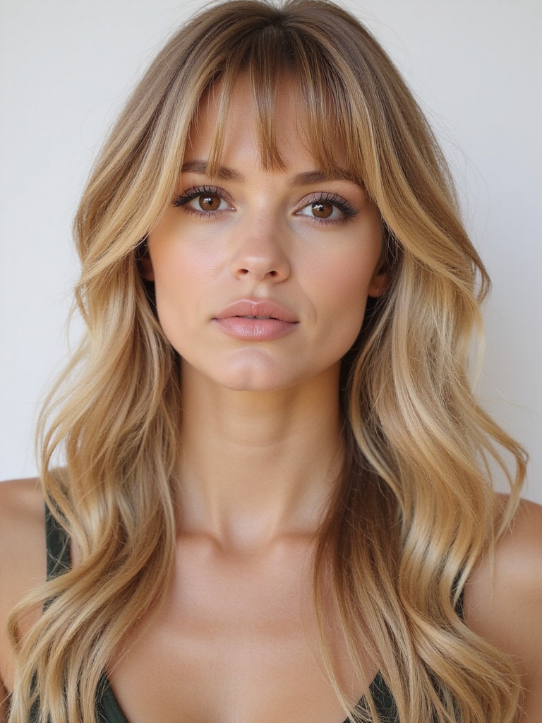 curtain bangs versatile flattering hairstyle