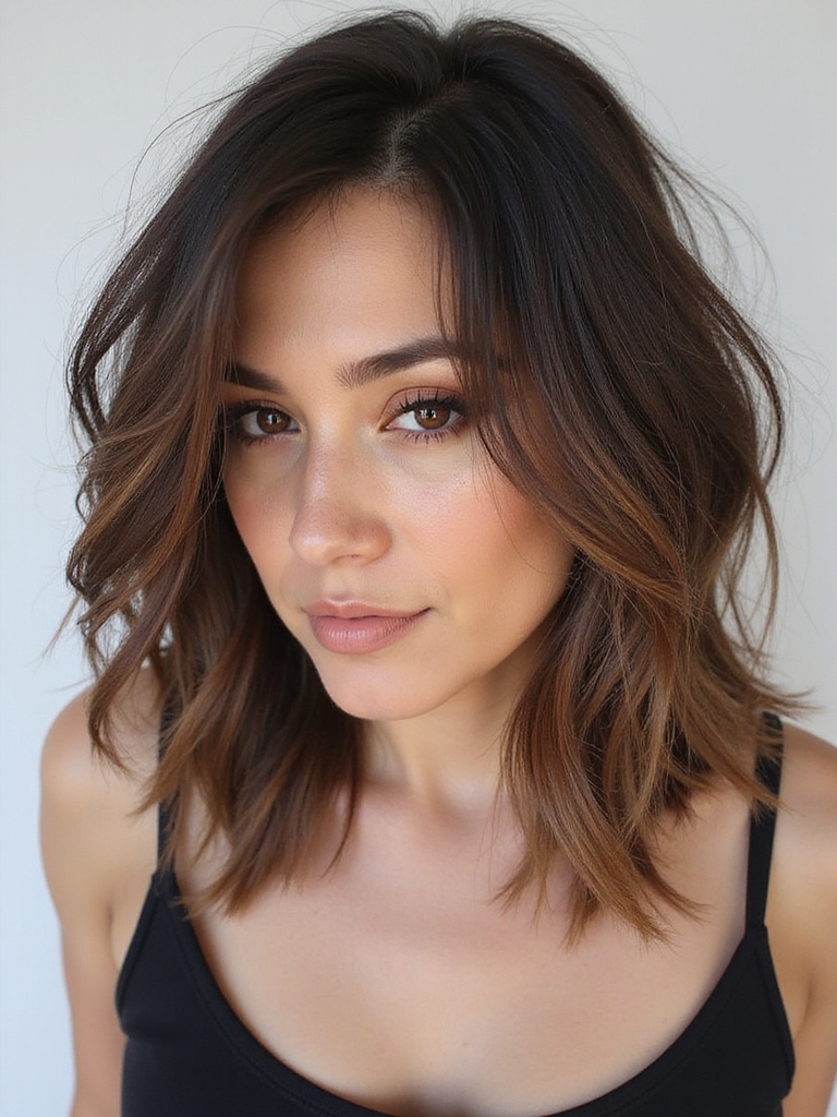 customized wolf cut styles