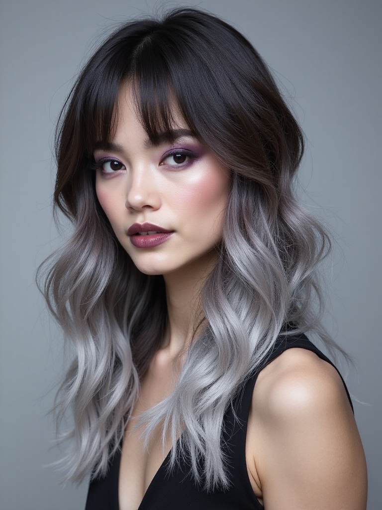 delicate layers with movement