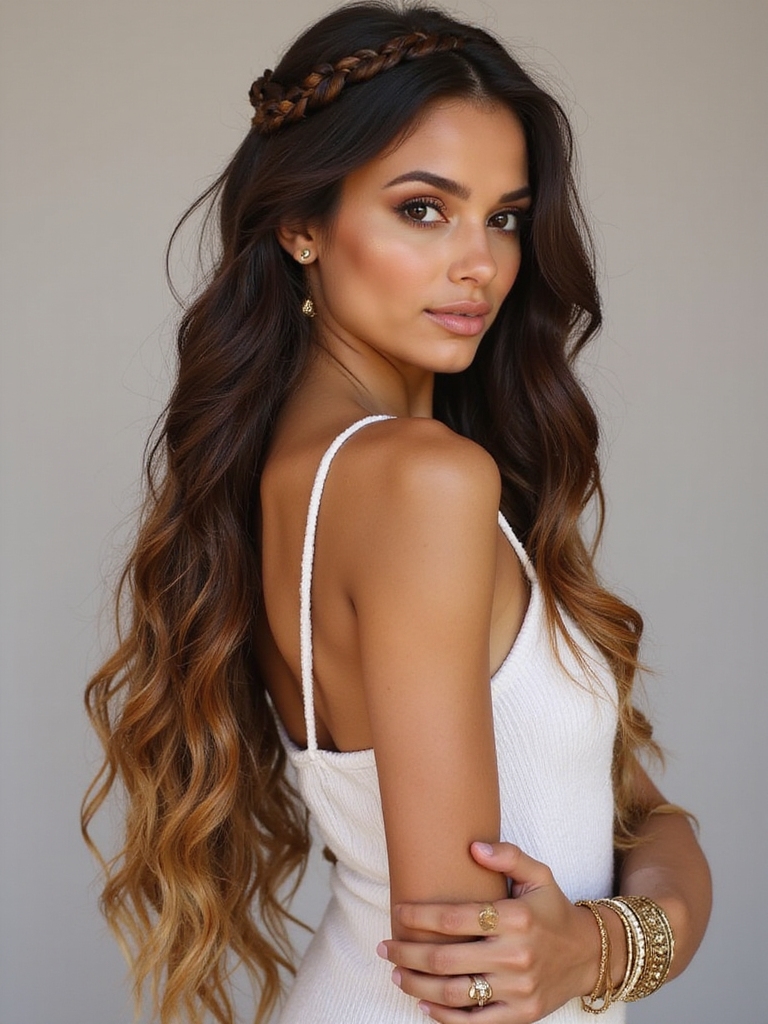 effortless bohemian braid style