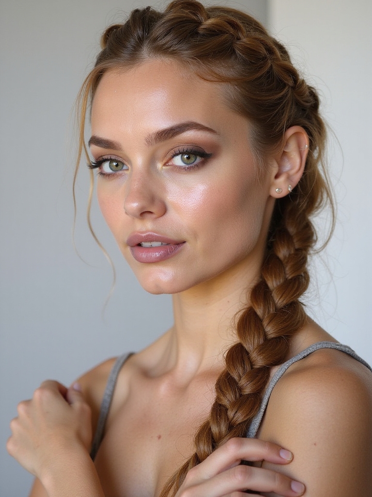 effortless chic reverse braid