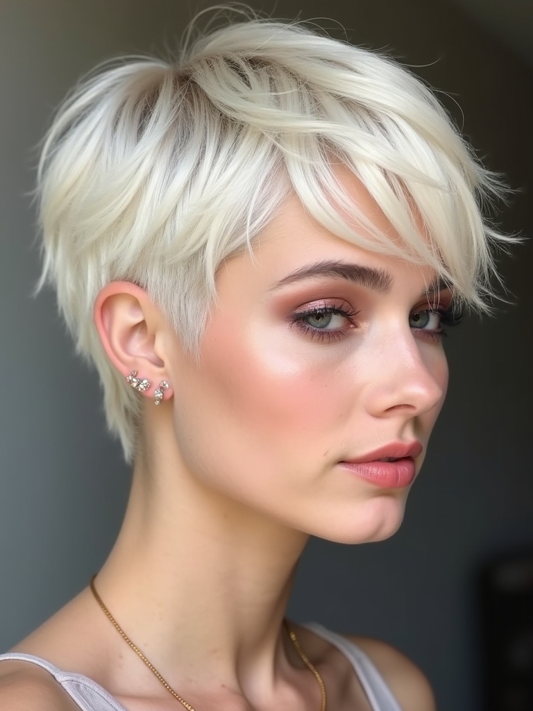 effortless modern pixie style