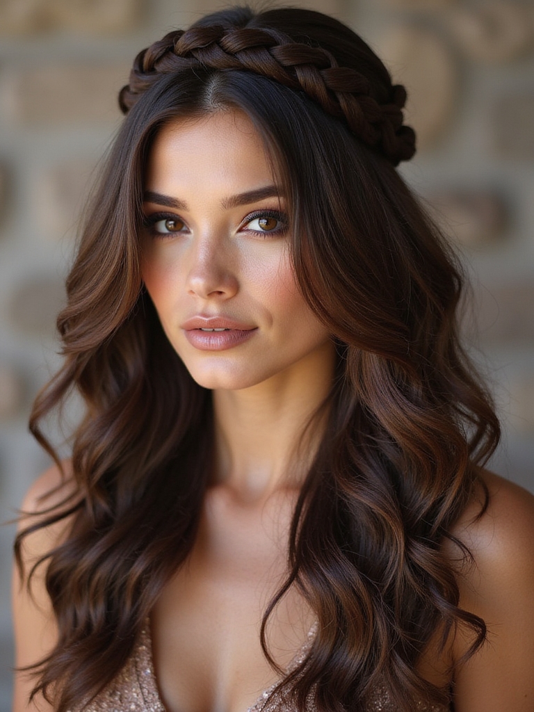 effortless romantic loose curls