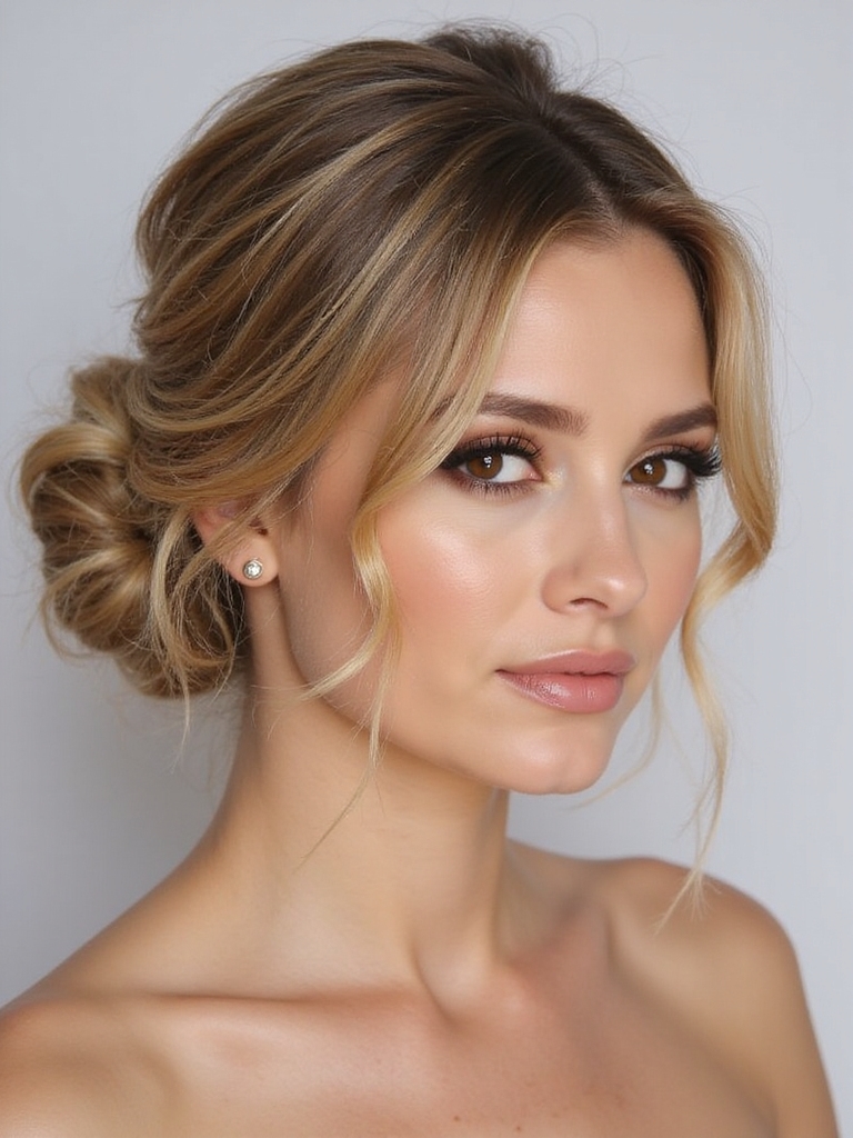 effortlessly chic messy chignon