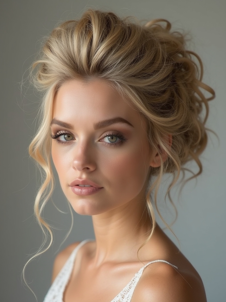 effortlessly elegant messy bun