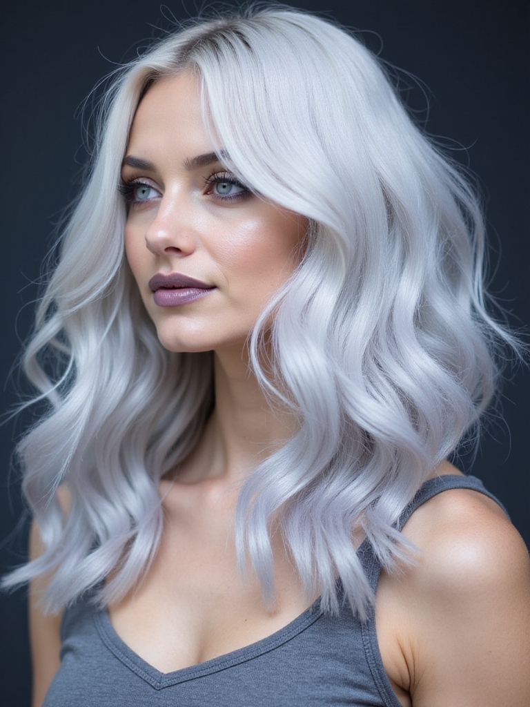 elegant evening hairstyle transformation