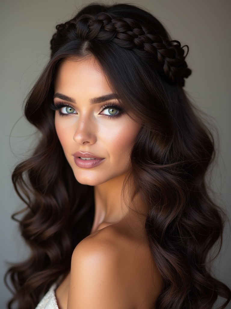 elegant haircraft for goddess