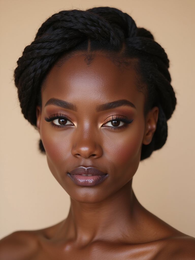 elegant halo braid tutorial