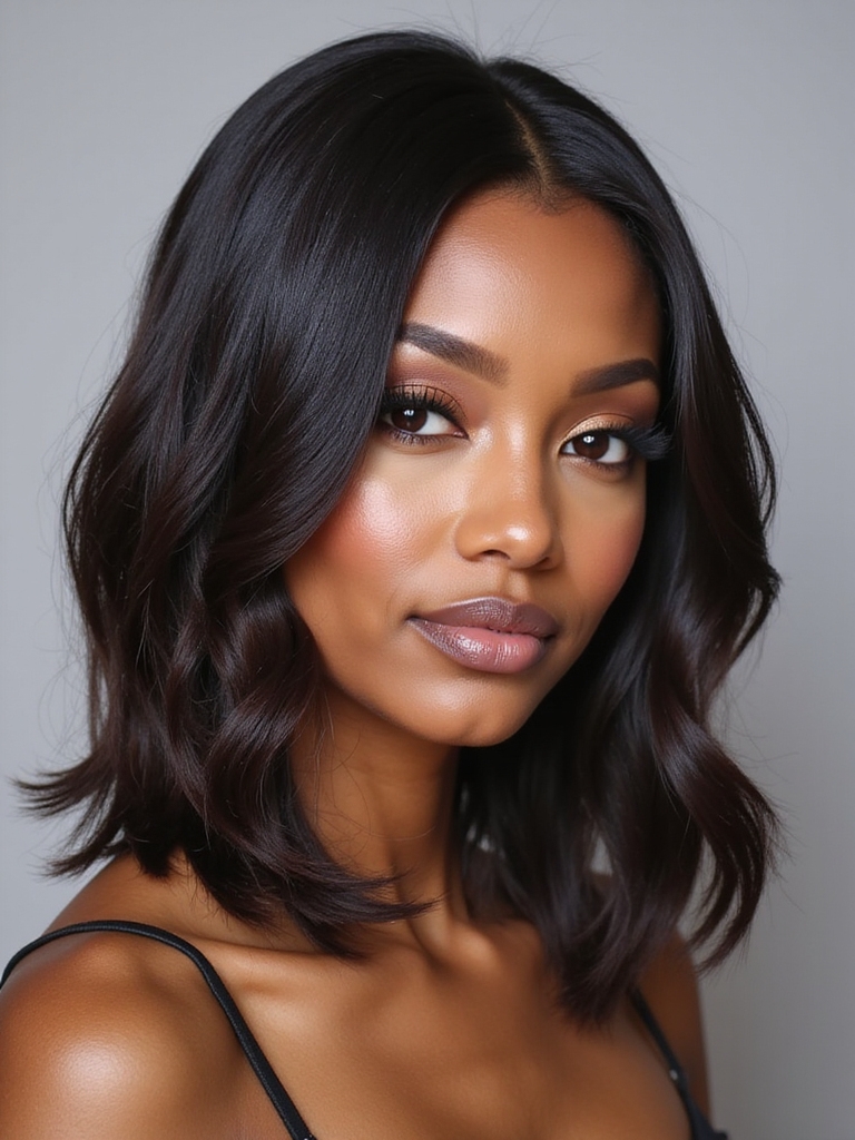 elegant long bob styles