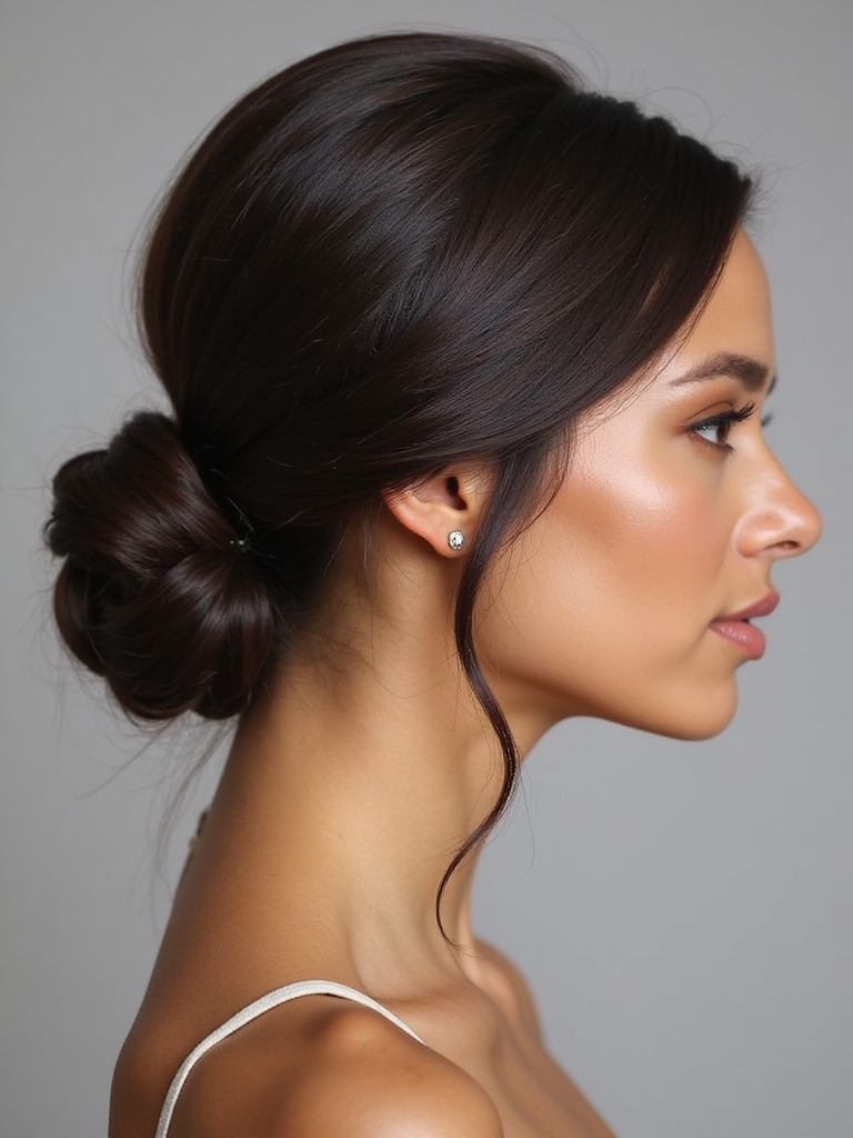 elegant timeless refined hairstyle