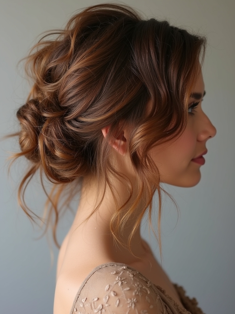 elegant updos for layers