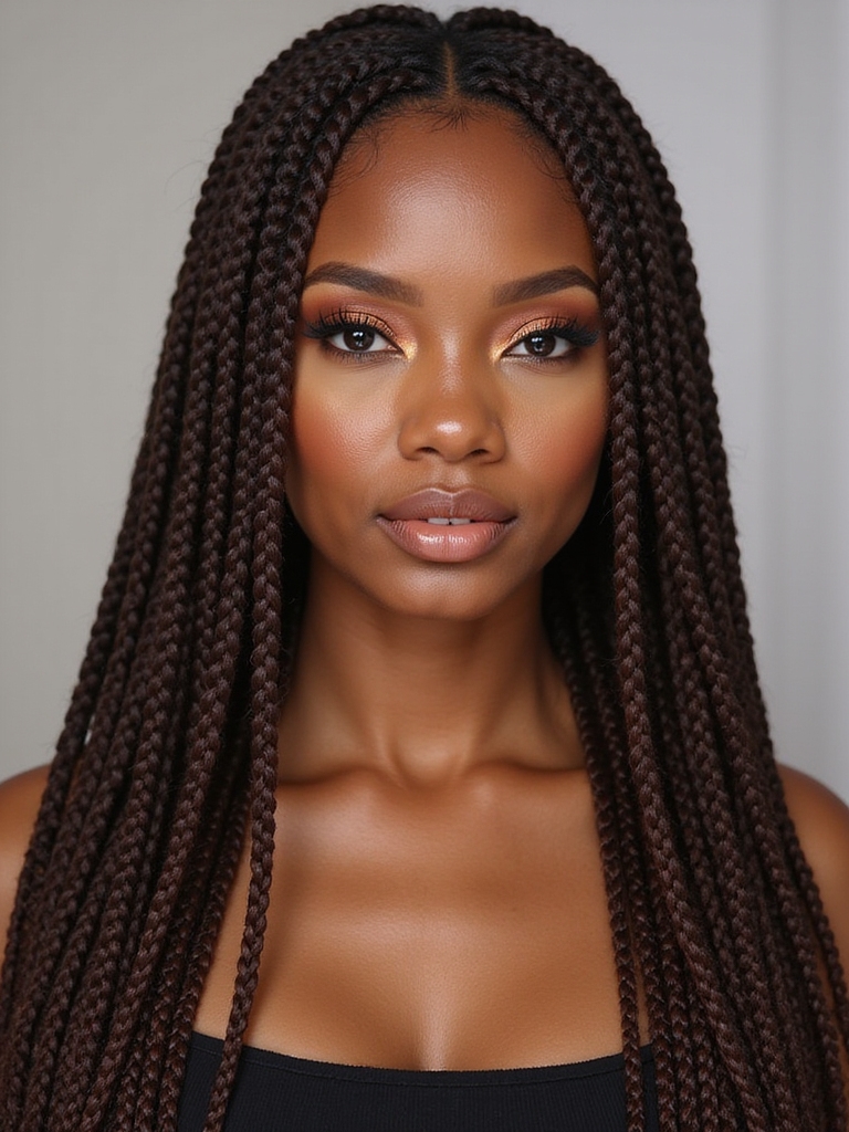 elevate cornrows with extensions