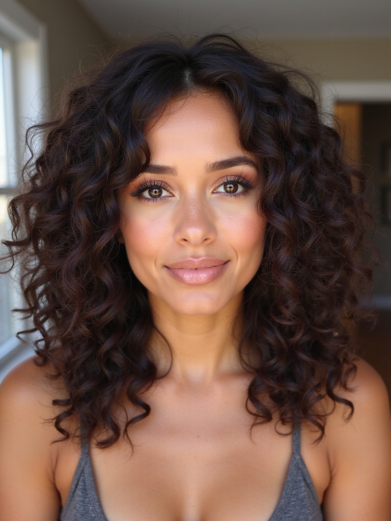 embrace natural curl texture