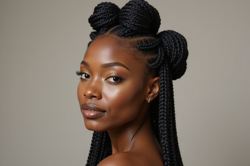 eye catching braided mohawks