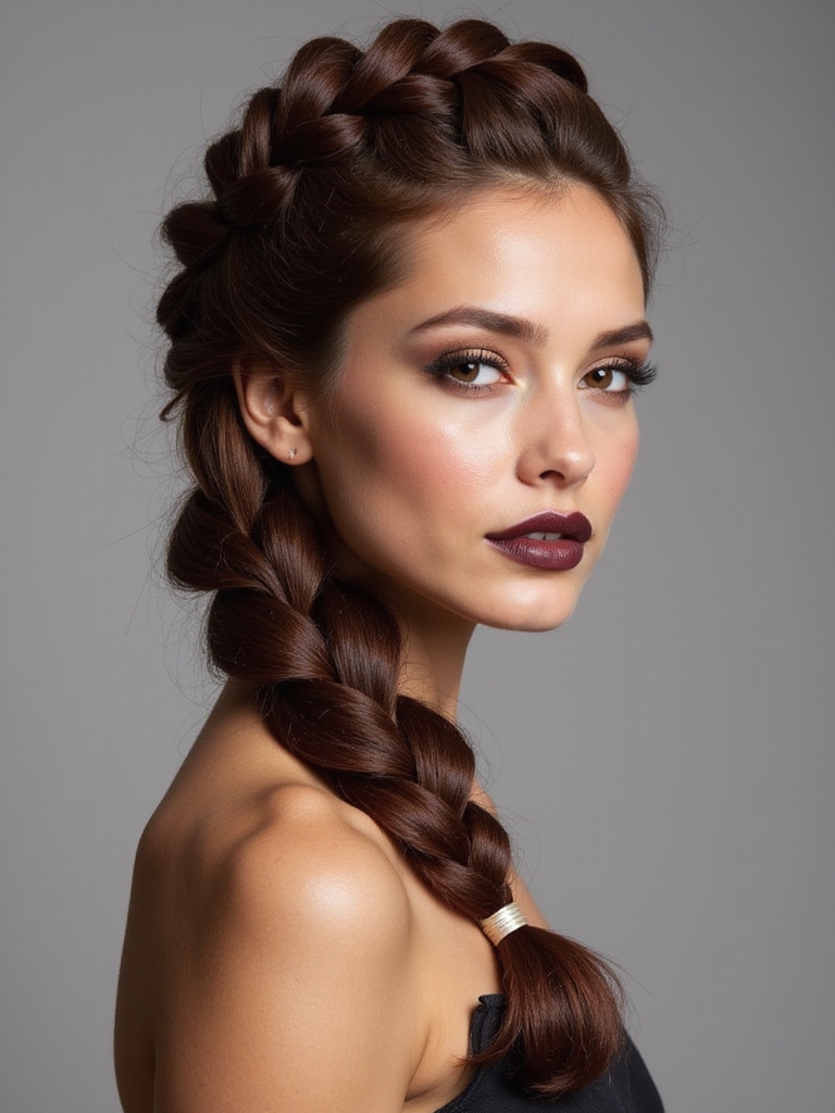 french braid styling guide
