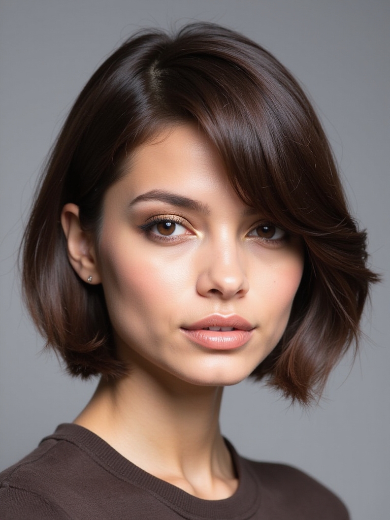 graduated bob exudes elegance