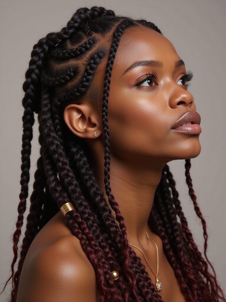 historical braid pattern evolution