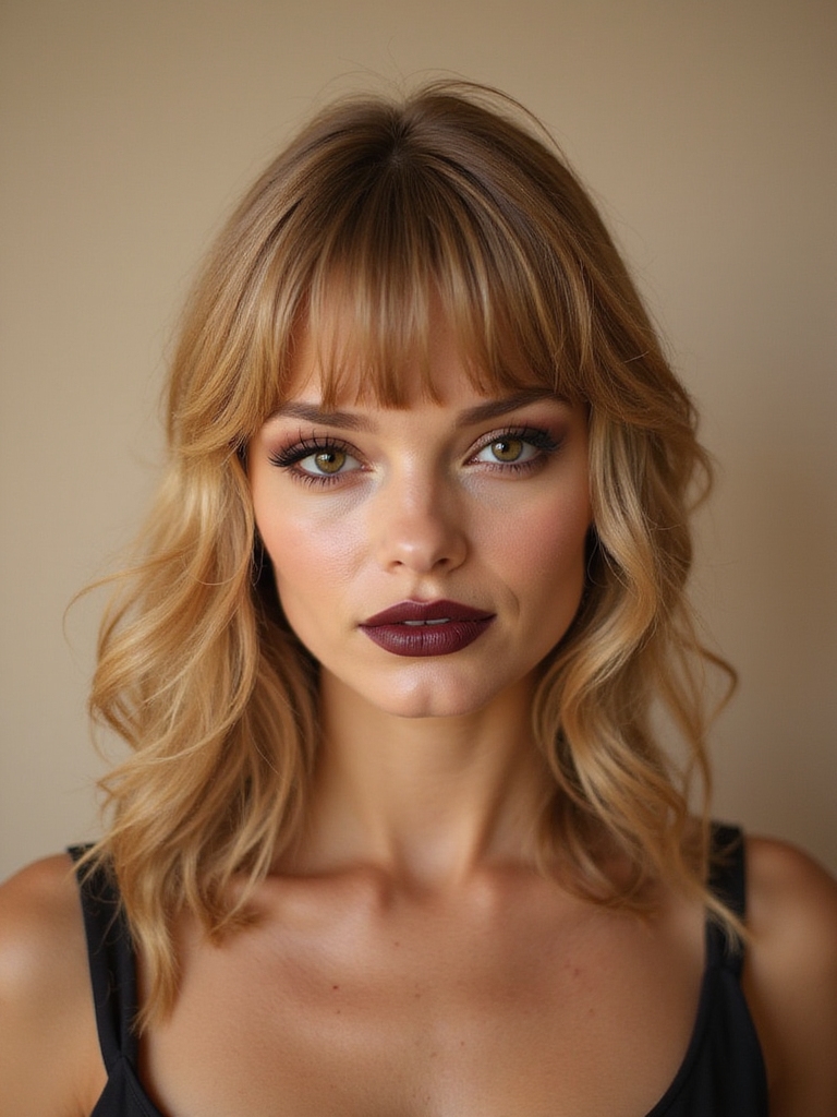 iconic bangs through decades