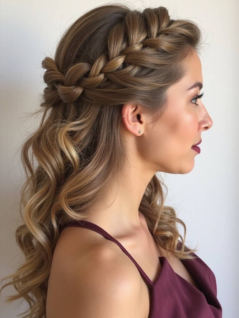 intricate hair braiding technique