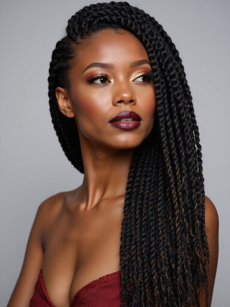 intricate regal braided artistry