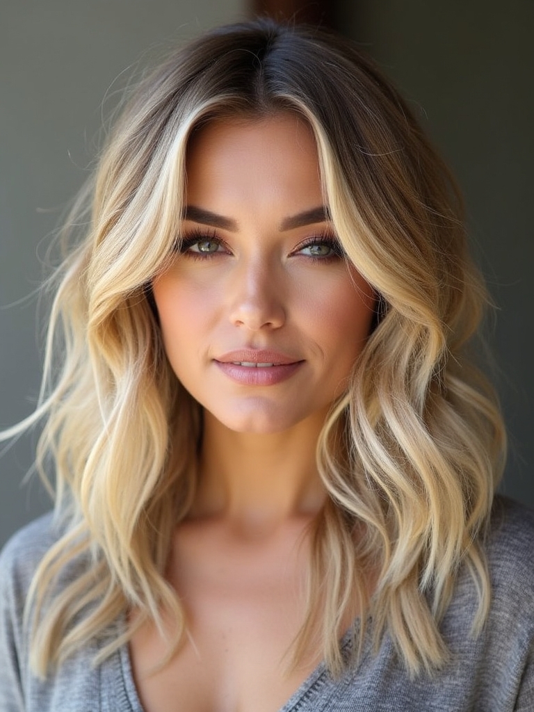 layered hairstyles for volume