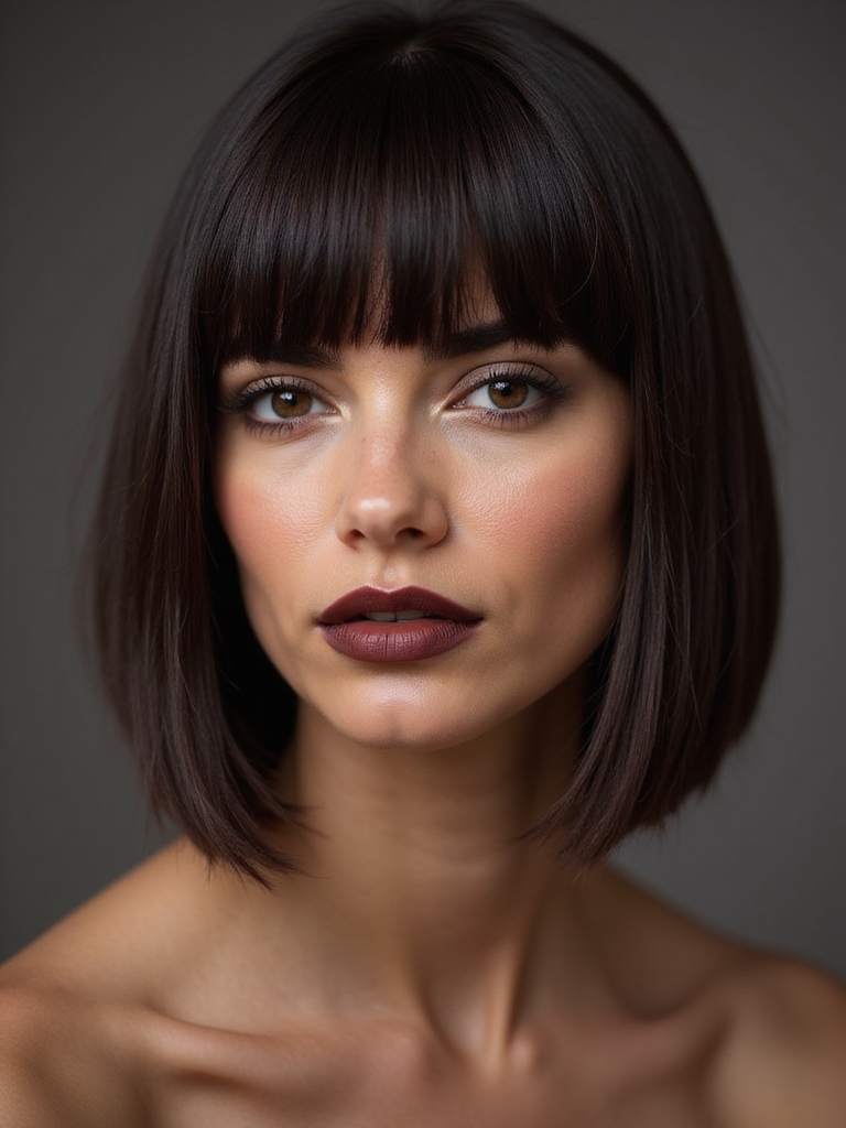 maintain bangs between trims