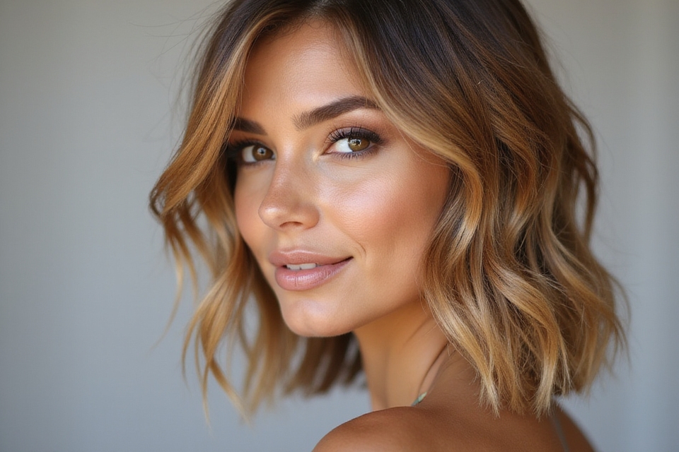 modern short wavy hairstyles