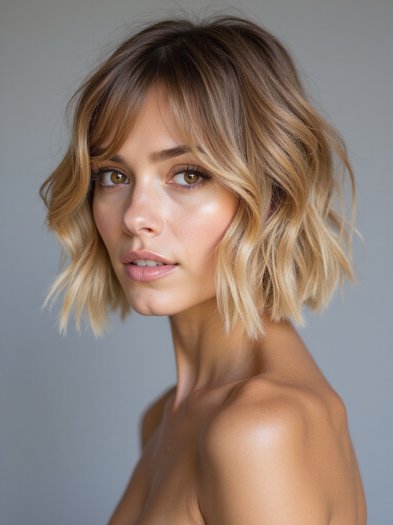 personalized shag haircut textures