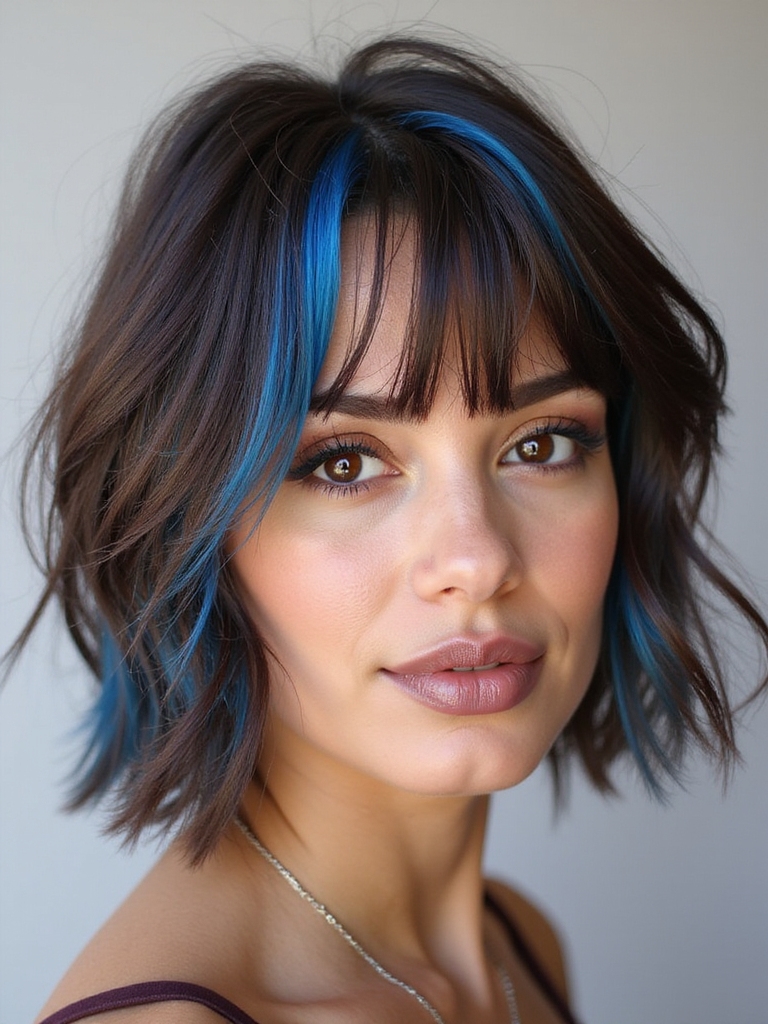 playful shag with vibrant colors