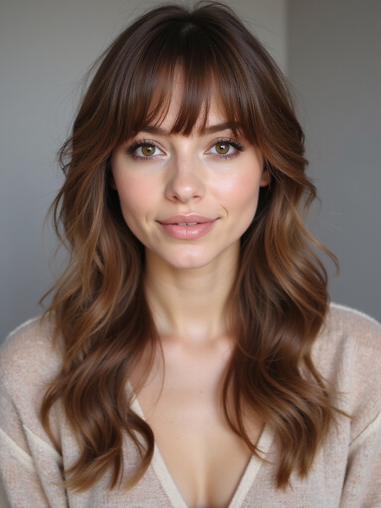 precision trimming for bangs