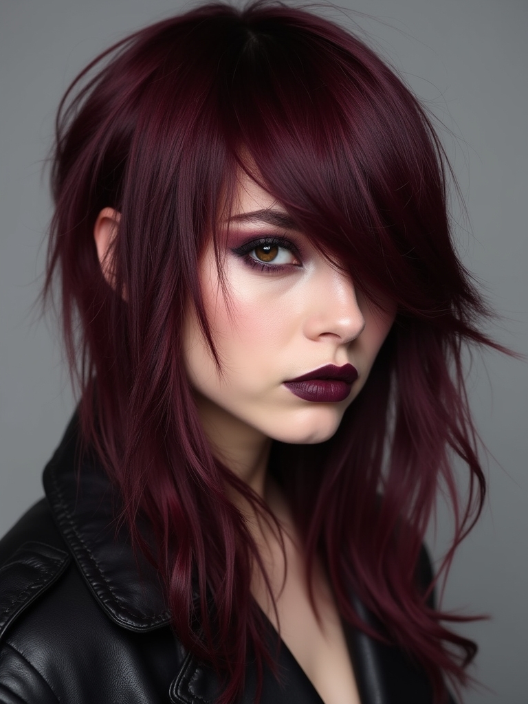rebellion through side bangs