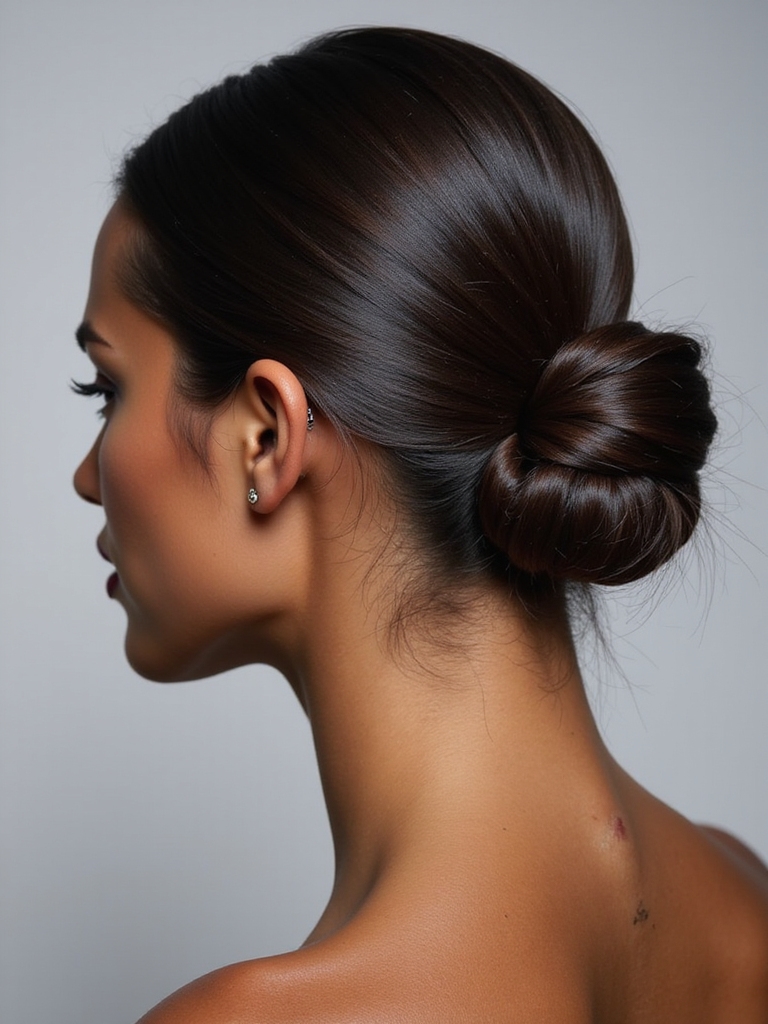 relaxed bun transformation tips