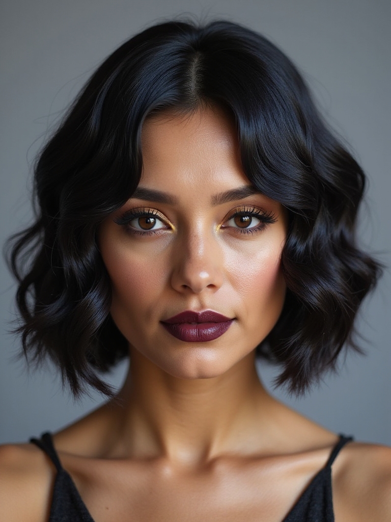 retro glam finger waves