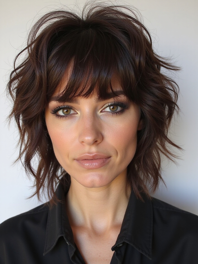 rockstar inspired shag hairstyles