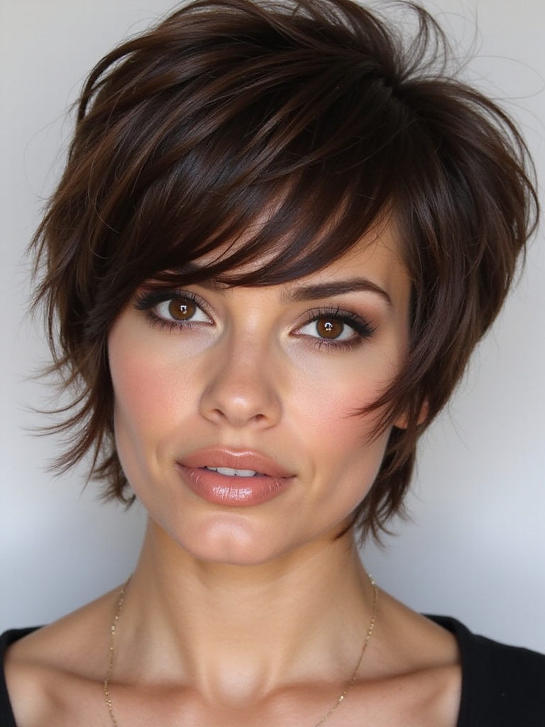 rugged textured crop hairstyle