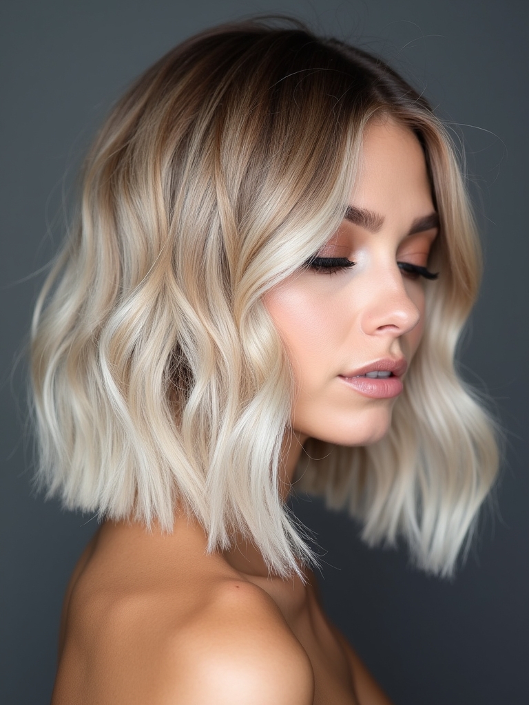 seamless blonde gradient technique