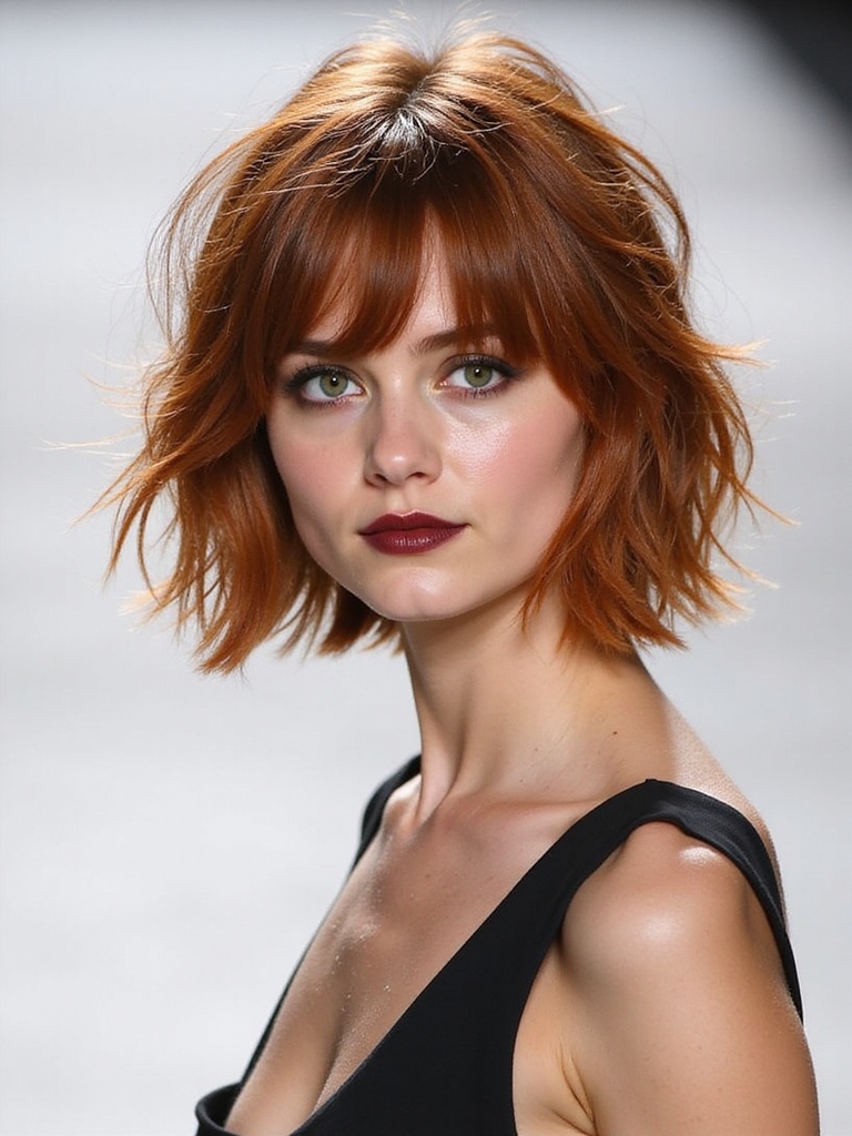 shaggy bob s versatile elegance