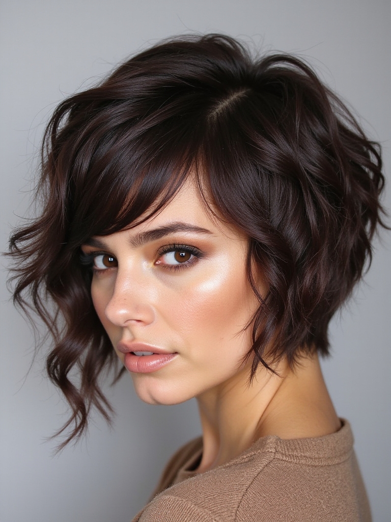 short wolf cut styling essentials