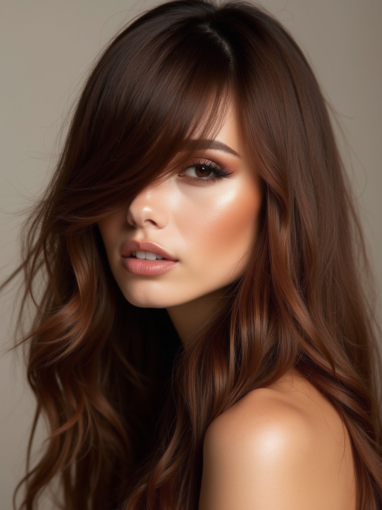 side bangs reclaim retro style