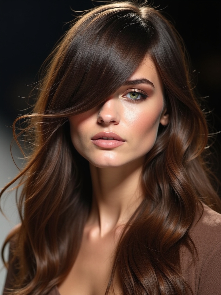 side bangs trend revival