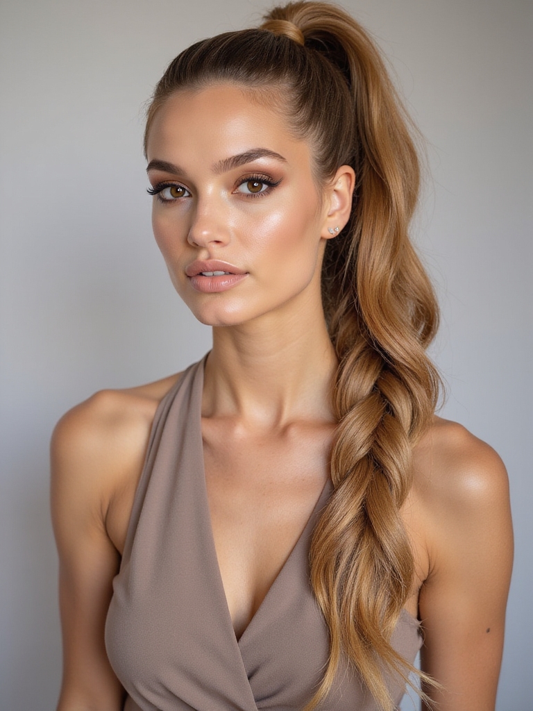 sleek modern rope braid