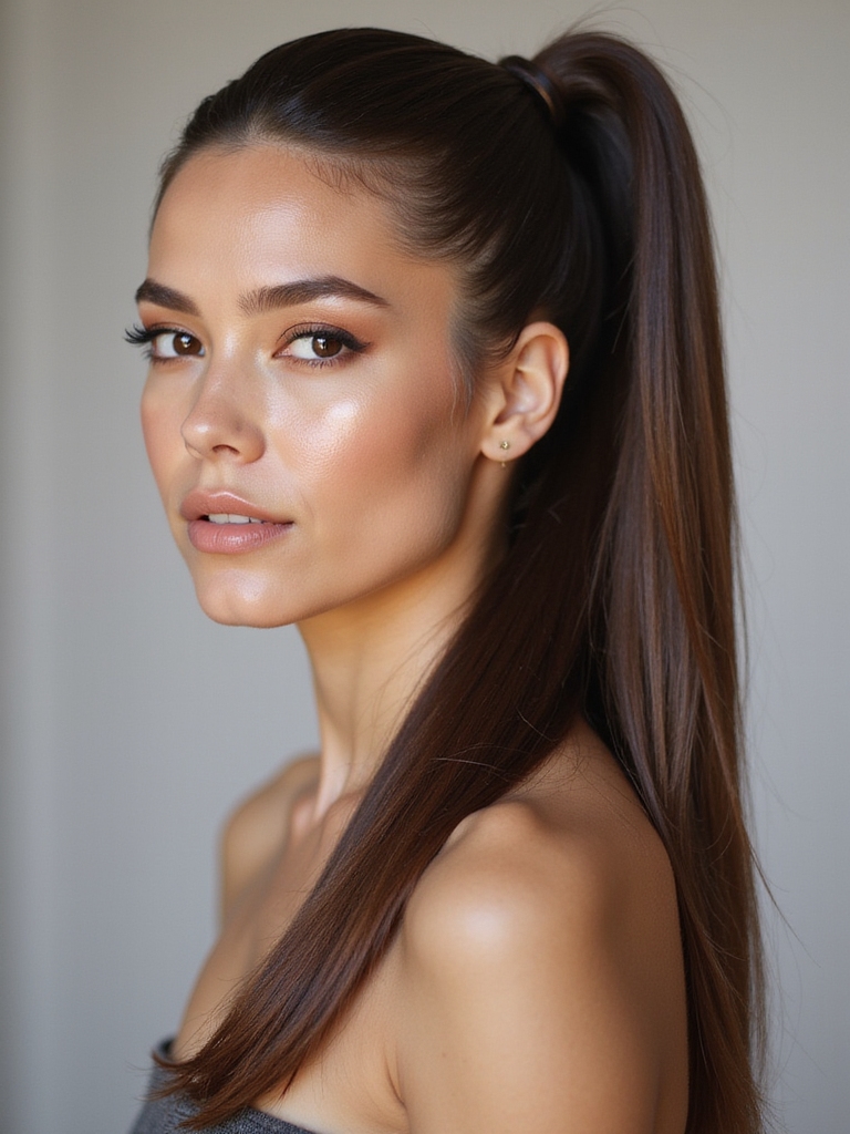 sleek ponytail styling tips