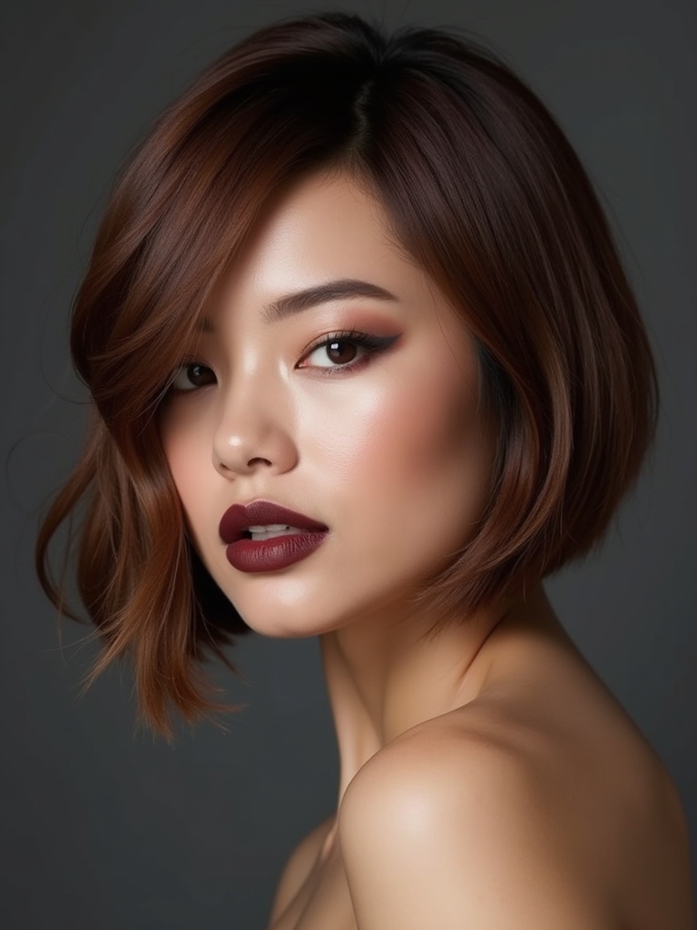 sleek sophisticated timeless lob