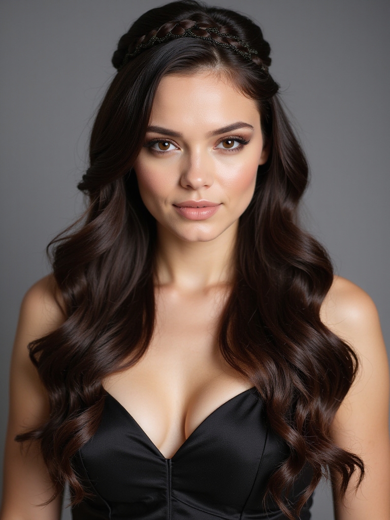 sleek straight shiny elegance