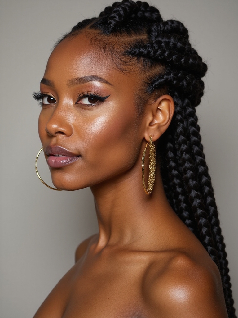 stylish braids require quality products