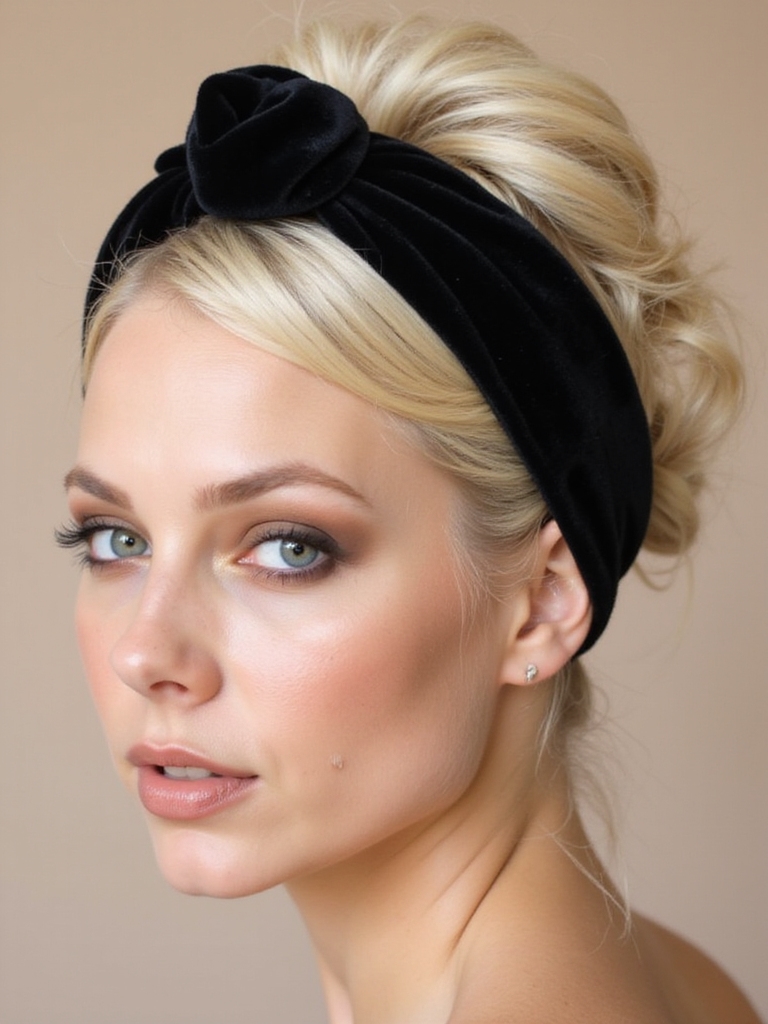 stylish knotted headband elegance