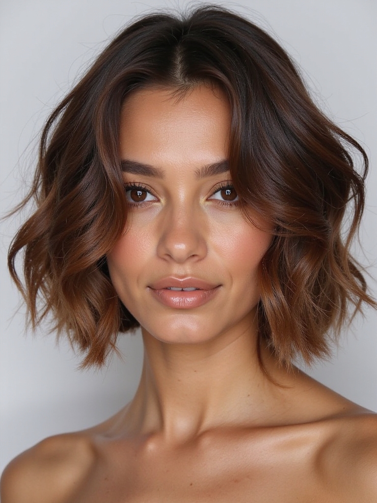 stylish versatile angled bob